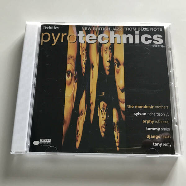 中古CD パイロテクニクス Pyrotechnics New British Jazz From Blue Note TOCJ-5732 Orphy Robinson Django Bates Tommy Smith Tony Remy