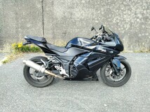 KAWASAKI カワサキ Ninja250R インジェクション カスタム バックステップ マフラー 中古現状 書類有り_画像1