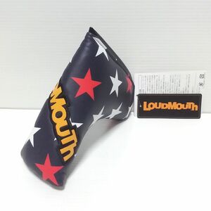 ラウドマウス【LOUDMOUTH パターカバー ネイビー】ピン型 新品