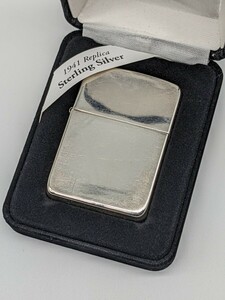 【1円～!!】Zippo ジッポ スターリングシルバー 1941レプリカ 2021年製