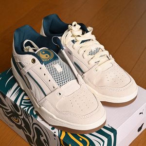 【25.5㎝】プーマ スニーカー スリップストリーム PUMA x STAPLE ステイプル Pristine-Malachite 393545_01