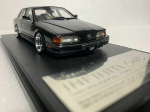 1/43 日産　インフィニティ Q45 ブラック　　　　　Hi-story ローダウン カスタム　ジャンク出品