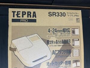 テプラ　TEPRA PRO ラベルライター　SR330 全付属品完備/使用頻度の少ない中古美品です！KING JIM
