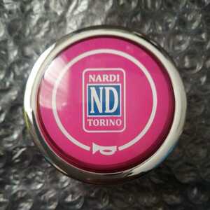  Nardi horn button pink unused goods 