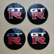 GT-R ホイール センターキャップ シール ステッカー_画像1