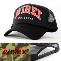 AVIREX Printed Urethane Mesh Cap