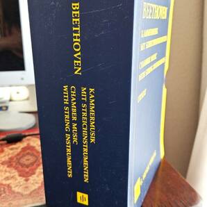 【輸入楽譜・送料無料】ベートーヴェン　室内楽と弦楽器のための作品集　１３巻セット　ヘンレ社