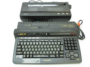 *sz1790 Panasonic personal computer MSX2+ FS-A1WX extra attaching Panasonic Matsushita electro- vessel body simple operation verification settled *