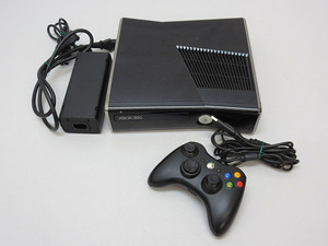 ★sz1795　XBOX360 S CONSOLE 1439　本体　ブラック　Microsoft　マイクロソフト　エックスボックス エス　ゲーム機　通電確認済★