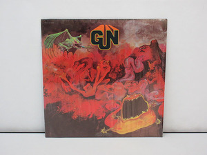 ★sz1890　THE GUN　LP　ザ ガン　RACE WITH THE DEVEL　悪魔天国　Sunshine　EPIC　ロジャー・ディーン？　レコード　コレクション★