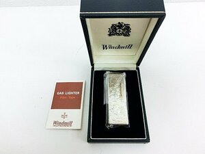  gold gram fhi*Windmill gas lighter lighter smoking . smoke . retro antique [ used ]