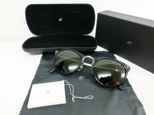  gold gram fhi*4*C sunglasses yondosi- leather case lady's beautiful goods [ used ]