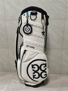 未使用 Golf Bag 　キャディーバック ゴルフバッグ PU レザー,9型，4kg