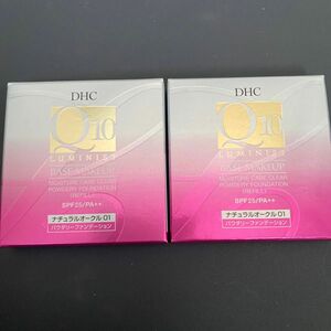 DHC Q10モイスチュアケア クリアパウダリーファンデーション 10g ナチュラルオークル 01 SPF25/PA++ 