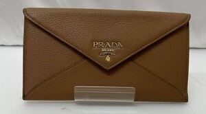 20240527【PRADA】プラダ 長財布 財布 1MF175 VITELLO MOVE ヴィッテロ ムーヴ PIRITE レザー 