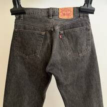 希少 《 Good Condition / W32 》80s 極上品【 Levis 501-0658 先染め ブラック デニム ビンテージ アメリカ製 】_画像1