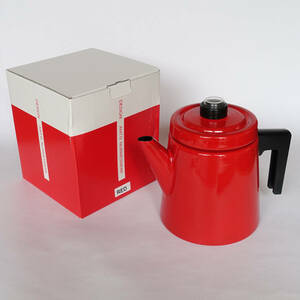 【復刻・美品】Antti Nurmesniemi アンティ・ヌルメスニエミ / 復刻 コーヒーポット Coffee Pot 1.5L / RED レッド / フィンランド製