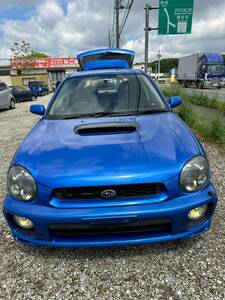 １円スタート♪ 平成14年車 ★インプレッサ WRXSTI ★ グレード 　20K★5MT★