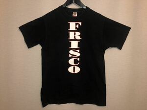 Frisco Cycle Parts Tシャツ サイズM ブラック フリスコ サンフランシスコ カリフォルニア ハーレー チョッパー バイカー モーターサイクル