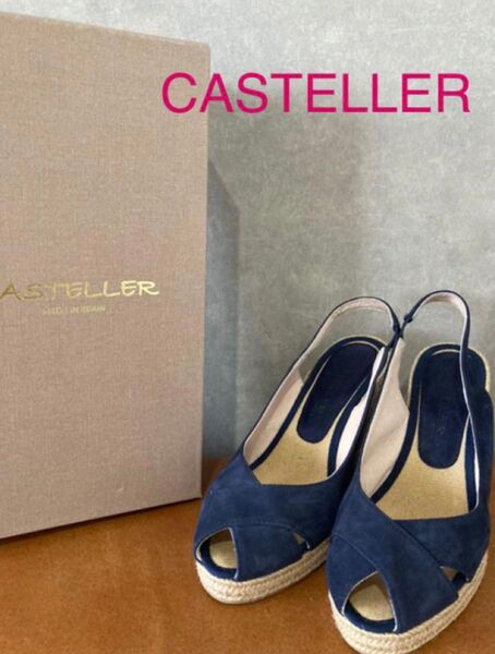 CASTELLER ウェッジサンダル 36 スペインサンダル