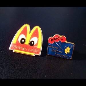 ■マクドナルド McDonald's　ピンバッジ　15　2個セット