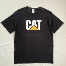 CAT キャタピラー caterpillar 古着 Tシャツ ビッグロゴ_画像1