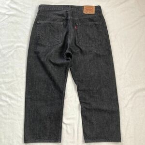 00s Levi's リーバイス501 先染めブラックデニム ジーンズ W34 フィリピン製 