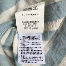 ETERNAL 半袖シャツ ストライプ リネンシャツ 日本製 M エターナル_画像9