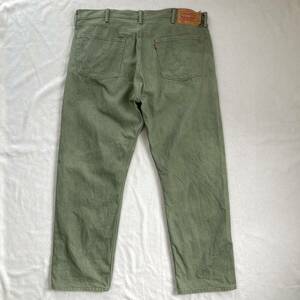 Levi's リーバイス 501 グリーン メキシコ製 W42 カラーデニム ジーンズ ジーパン