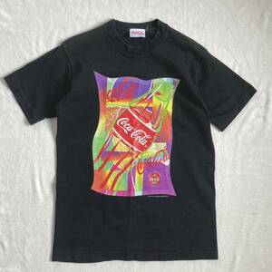 90s USA製 COCA COLA コカコーラ Tシャツ 裾袖シングル