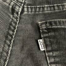 80s USA製 Levi's リーバイス 519-1558 コーデュロイパンツ_画像3