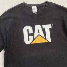 CAT キャタピラー caterpillar 古着 Tシャツ ビッグロゴ_画像2