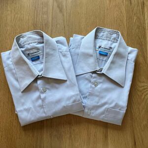 学生服　学ラン　男子　スクールシャツ2枚　サイズ155 カンコーKANKO カッターシャツ