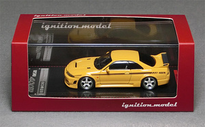 1/64スケール　日産スカイラインGT-R [R33]　ニスモ 400R（イエロー）　*イグニッションモデル製　*品番2502　　　*04