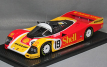 1/18スケール　ポルシェ962C（No.19）1988ル・マン24時間レース　*hpi racing製　*品番8900　　*02_画像1