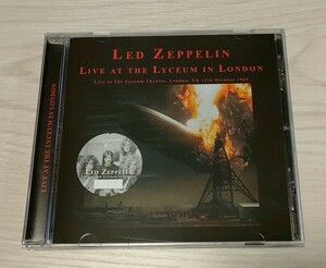 Led Zeppelin Live at The Lyceum in London ( Press CD)