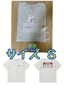 【送料無料】 TNT BUD Label Tee Oatmeal ティーエヌティー バド ラベル Tシャツ オートミール サイズ：S バドワイザー