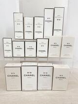 CHANEL シャネル 未開封 シュリンク付き 15点 オードゥパルファム オードゥトワレット 香水まとめ売り_画像1