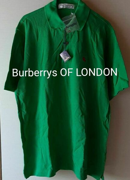 Burberrys OF LONDON 半袖ポロシャツ 未使用品 タグ付 ヴィンテージ バーバリー