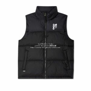 ■激レア■CDGコムデギャルソン×ザノースフェイス限定Nuptse Vest（ヌプシ ベスト）■XL■新品タグ付未使用・国内直営店正規品■即発送可