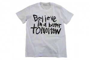 ■激レア■コムデギャルソン Tシャツ EMERGENCY Special-Believe in a better tomorrow-■XLサイズ■新品正規品■コロナ対策応援