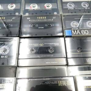★【ト足】メタルテープ まとめ売り 大量 43個 カセットテープ TDK SONY DENON maxell CE739ZZA05の画像8