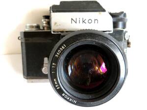 ●【ト足】⑧NIKON ニコン 1:1.2 55㎜ NIKKOR 本体 レンズ　セット CC499ZZG72