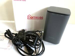 ●【ト足】docomo 5G HOME HR01 5G対応ホームルーター 受信速度4.2 Gbps ドコモ ダークグレイ CC517ZZG98