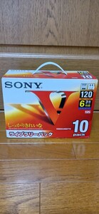 SONY ビデオテープ　VHS 10T120VL ライブラリーパック　