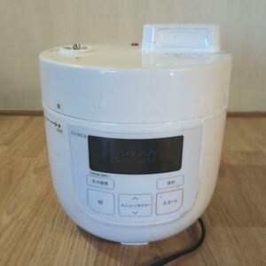 シロカ 電器圧力鍋 SP-D121 ホワイト 訳アリ 調理 Siroca 料理 ETC0307