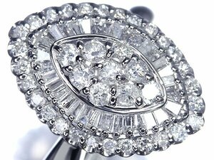 ZG11400T【売り切り】新品【RK宝石】《Diamond》 豪華絢爛!! 極上ダイヤモンド 総計1.12ct!! Pt900 超高級リング ダイヤ