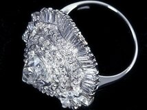 VOM11745SS【1円～】新品【RK宝石】《Diamond》上質ダイヤモンド 特大2.03ct! 極上脇石ダイヤモンド 総計1.89ct Pt900 超高級リング ダイヤ_画像5