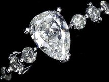 IIM11581S【1円～】新品【RK宝石】《Diamond》極上ダイヤモンド 特大1.04ct!! 極上脇石ダイヤモンド Pt900 超高級リング ダイヤ_画像2