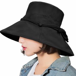 新品 帽子 レディース UVカット つば広 小顔 紫外線対策 日よけ ハット